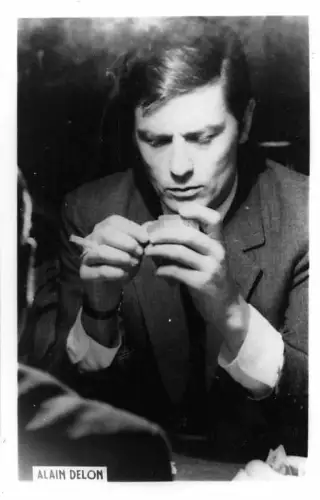 B55508 Alain Delon Schauspieler Schauspieler 9x7cm