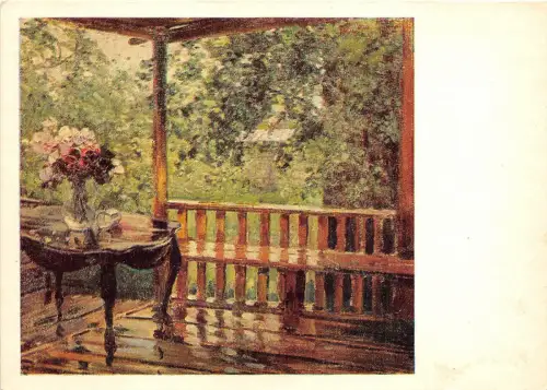 B74287 A M Gerassimov Russie Gemälde Bänder Kunst Postkarte