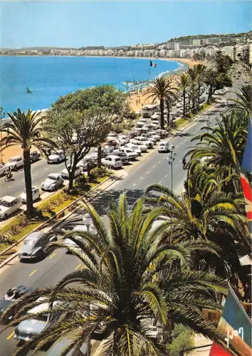BR14781 Schöne Promenade des anglais cars voiture france