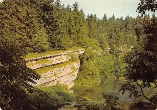 B51936 La franche Comte Pittoresque Le Doubs a Remonot france