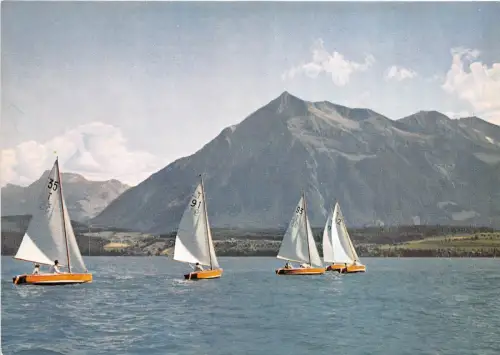 BR1340 Helvetia Thunersee mit Niesen Schweiz