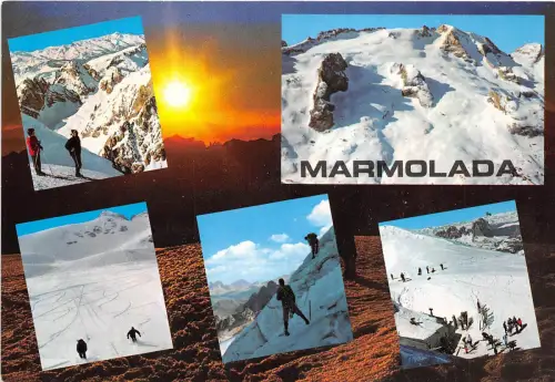 B84468 marmolada ski italy