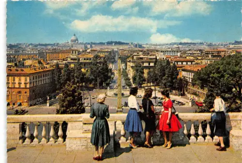 BG13679 Panorama Dal Pincio Roma Italien