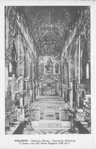 BR35256 Palazzo reale Palermo italy