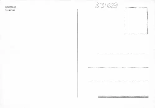 B31629 Locarno Lungolago Schweiz