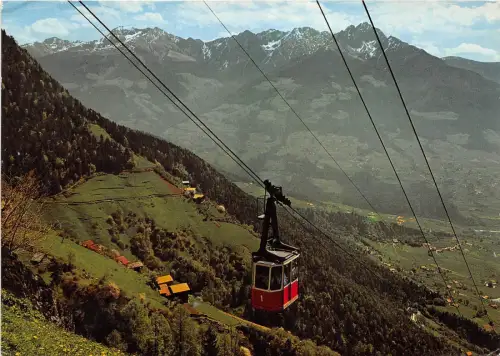 BG28080 Dorf Tirol Bei Meran Meran Seilbahn Italien