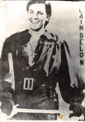 B55511 Alain Delon Schauspieler Schauspieler 9x7cm