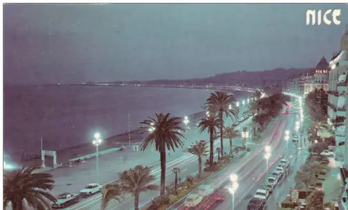 BR2550 Frankreich Schöne Promenade des Anglais Panorama