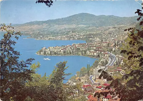 BG18097 montreaux territet vue generale switzerland
