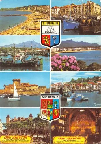 BR8553 St jean de Luz Schiffsbateaux Multi Views Frankreich
