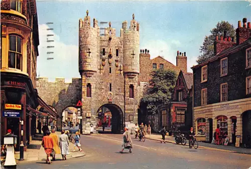 B86694 york micklegate bar uk