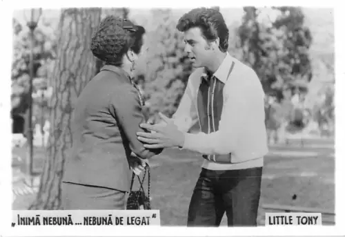 B55380 Inima Nebuna nebuna de legat Little tony Schauspieler Schauspieler 9x7cm