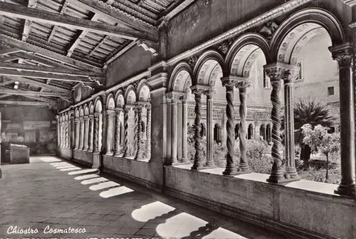 BF15344 chiostro cosmat roma basilica di s paolo italy france front/back image