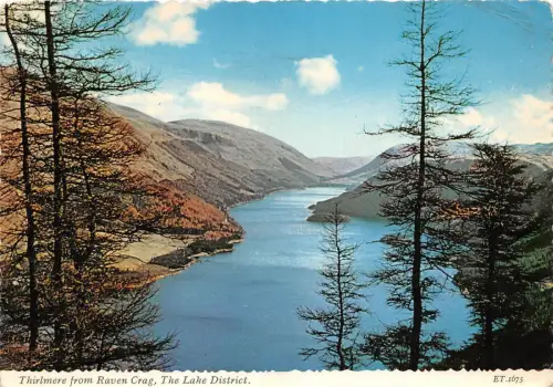 B86715 thirlmere from raven crag the lake district uk