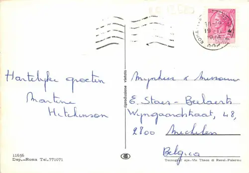 BG13680 roma di notte multi views italy