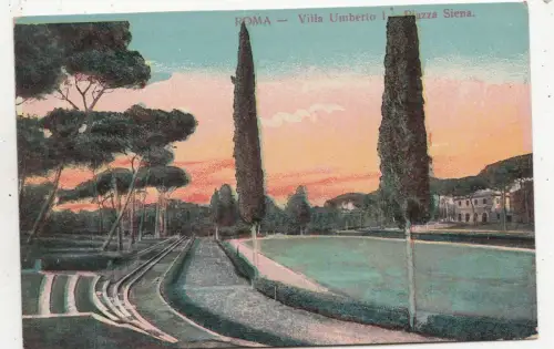 BF32413 villa umberto plazza siena roma italy front/back image