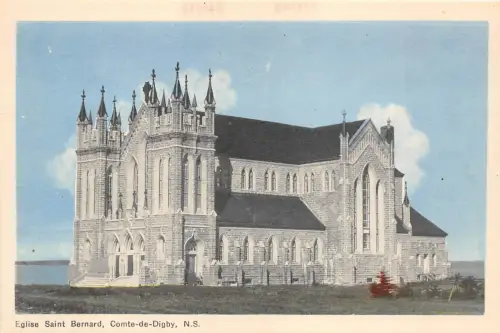 B5276 Nova Scotia Eglise Saint Bernard Comte de Digby
