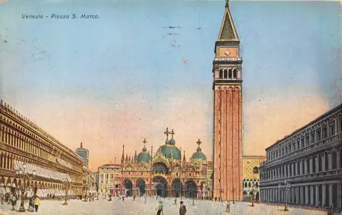 BR32820 Venezia Piazza S. Marco Italien
