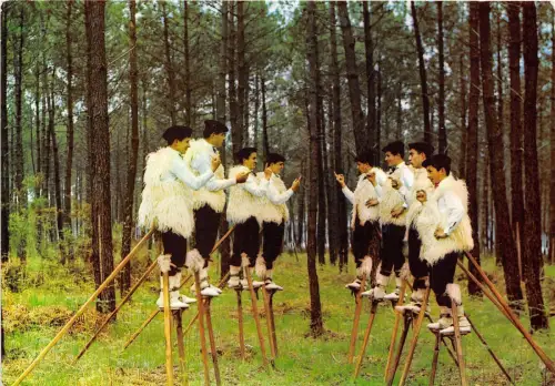 Br21577 Soustons Groupe Landais Lous Cadetouns Typen Frankreich