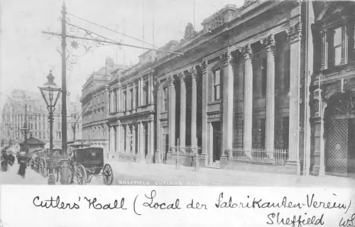 B89704 sheffield cutlers hall uk