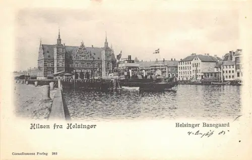 bg18397 Denmark Helsingor Banegaard