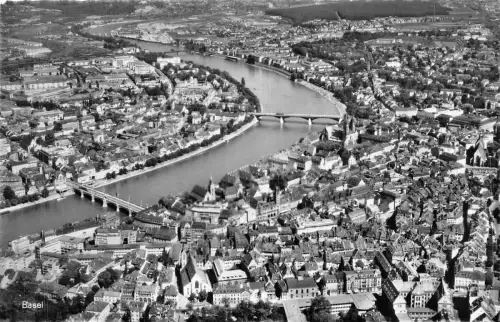 B47950 Basel Panorama Schweiz