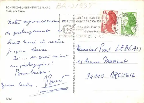 BR21935 Stein am Rhein Schweiz