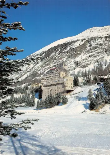 BG18040 Schloss Hotel und Park Hotel Club Pontresina Schweiz