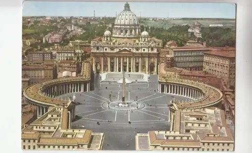 BF23144 roma piazza s pietro italy front/back image