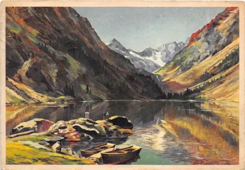 BR13075 Cauterets le lac de gaube france