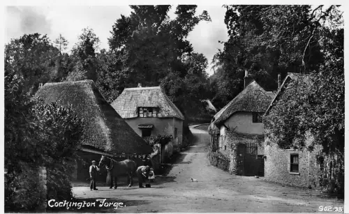 BR64286 Cockington Schmiede Echtfoto UK