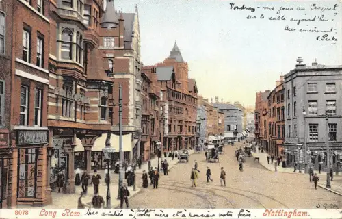 BR64344 long row nottingham uk