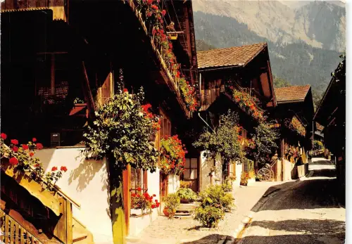 BG18117 brienz dorfpartie switzerland