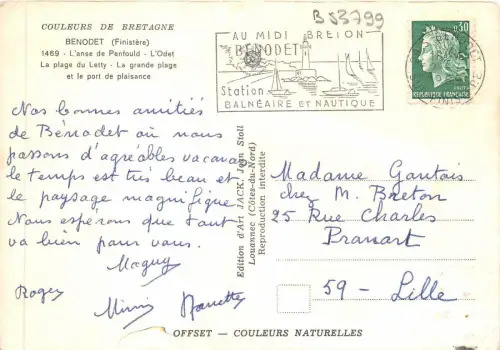 B53799 Benodet Boote Bateaux Multi Vues Frankreich