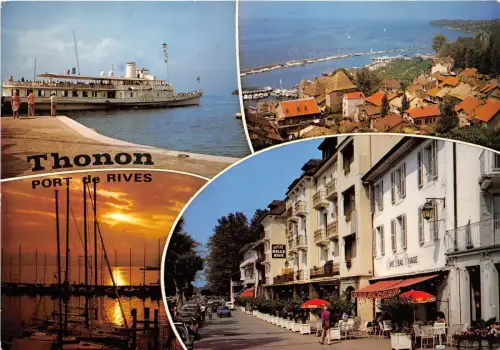 B36736 Schiff Bateaux Tohonon Les Bains Frankreich