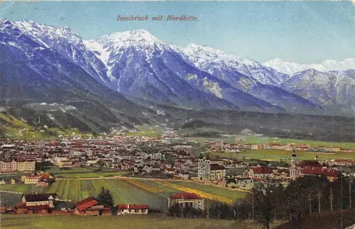 br107551 innsbruck mit nordkette österreich