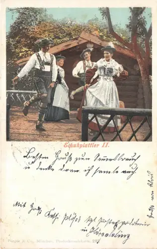 Lot200 Deutschland Schuhplattler II Trachtenstil Volkstanz Folklorearten