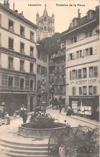 Lot104 Schweiz Brunnen der Palud Lausanne