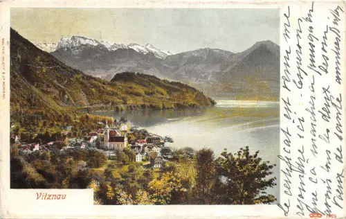 Lot104 Schweiz Vitznau Litho