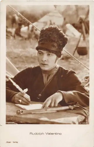 dm1530 rudolph valentino schauspieler stars film film ross verlag