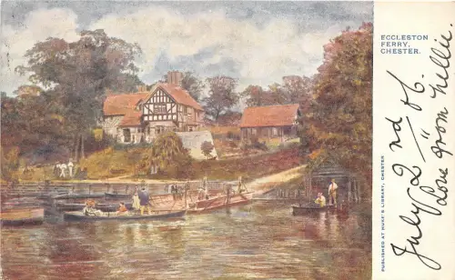 uk41632 eccleston ferry chester uk