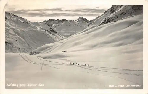Lot115 aufstieg zum zurser siehe echtfoto schweiz ski österreich