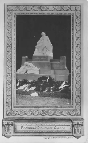 Lot164 Brahms Denkmal Wien Wien Österreich Postkarte