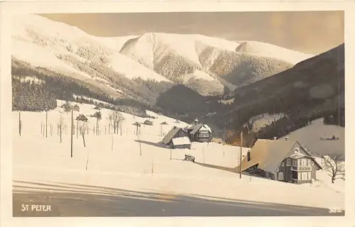 Lot188 St Peter Echtfoto Winterlandschaft Schweiz Österreich