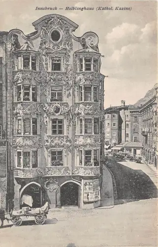 Br33426 Innsbruck Helblinghaus Kathol Kasino Österreich