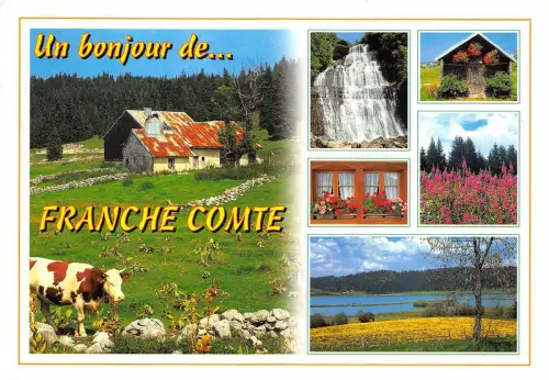 B53118 Franche Comte Multi Vues Frankreich