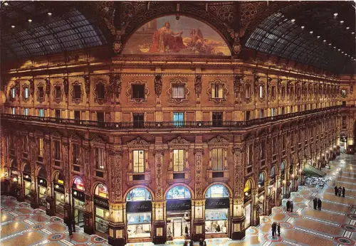 BG17848 milano galleria vittorio emanuele interno italy