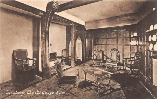 BR61042 the old george hotel salisbury uk