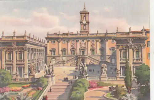 BF26288 il campidoglio roma italy front/back image