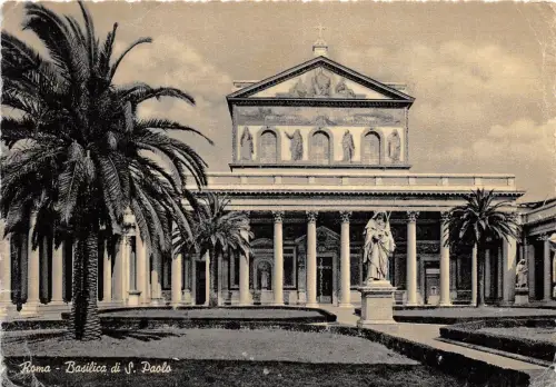 B40665 Roma Die Basilika St. Paul Italien